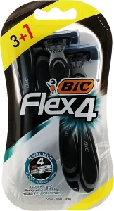 BIC Чоловічий станок "Flex 4", 3+1 шт
