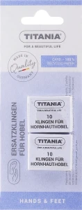 Titania Педикюрне лезо, 3100/20 K