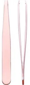 Titania Пинцет прямой, 9,5 см, 1091/75RGA B, в блистере Rose Gold