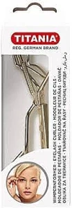 Titania Щипці для завивання вій, позолочені, 10.5 см, 1053/G B Eye Lash Curler Gold Plated