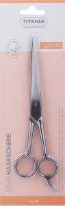 Titania Ножиці перукарські, 19 см Hair Scissors Hook