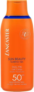 Lancaster Водостойкое солнцезащитное молочко для тела Sun Beauty Sublime Tan Body Milk SPF50