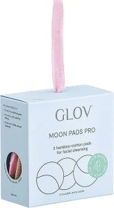 Glov Косметичні диски для зняття макіяжу багаторазового використання, 3 шт. Moon Pads Pro