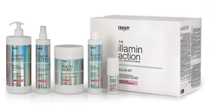 Dikson Набір Illaminaction Salon Kit (shmp/300ml + conc/300ml + cr/200ml + spray/80ml)