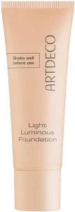 Light Luminous Foundation Тональный крем - Artdeco Light Luminous Foundation, 45 - Gentle Mahogany, 25 мл