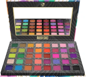 W7 Mardi Gras Eyeshadow Palette Палетка теней для век