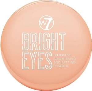 W7 Bright Eyes Under-Eye Brightening And Setting Powder Пудра для шкіри навколо очей