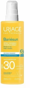 Uriage Невидимий захисний спрей для обличчя та тіла Bariesun Protective Spray SPF 30