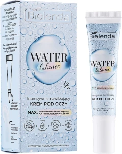 Зволожуючий крем для очей - Bielenda Water Balance Moisturizing Eye Cream, 15 мл