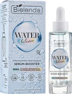 Інтенсивно зволожуюча сироватка-бустер для обличчя - Bielenda Water Balance Face Serum Booster, 30 мл