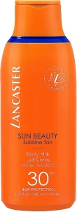 Lancaster Водостойкое солнцезащитное молочко для тела Sun Beauty Sublime Tan Body Milk SPF30