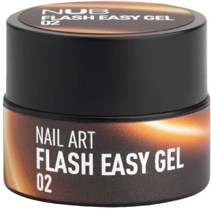 NUB Гель-павутинка світловідбивна Flash Easy Gel