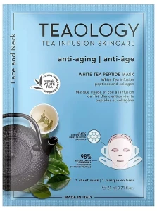 Teaology Маска для обличчя Smoothing Anti-Ageing Face & Neck Mask