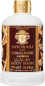 Saponificio Artigianale Fiorentino Гель для душа "Пачули и сандаловое дерево" Patchoul And Sandalwood Luxury Body Wash