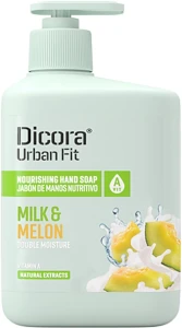 Dicora Urban Fit Рідке мило для рук з вітаміном А "Молоко та диня" Nourishing Hand Soap Bio Milk & Melon