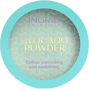 Ingrid Cosmetics Avocado Powder Colour Correcting And Mattifying Пудра для обличчя з авокадо