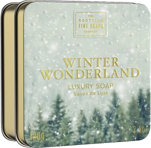 Scottish Fine Soaps Мыло в металлической коробке Winter Wonderland Luxury Soap