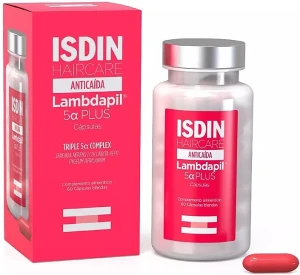 Isdin Харчова добавка "Від випадання волосся" в капсулах Lambdapil 5a Plus Anti Hair Loss