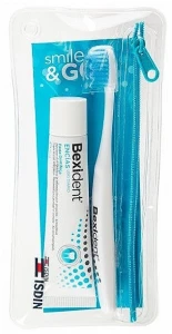 Isdin Набор Bexident Smile&Go Gums Daily Use Kit (toothpaste/25ml + toothbrush/1pcs + bag/1pcs)
