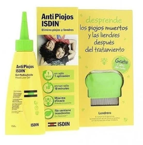 Isdin Набір «Педикуліцидний гель і гребінець» Antipiojos (h/gel/100ml + acc)