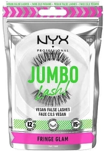 NYX Professional Makeup Jumbo Lash! Vegan False Lashes Fringe Glam Накладные ресницы