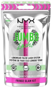 NYX Professional Makeup Jumbo Lash! Longwear False Lash System (lashes/2pcs + liner/1ml) Набір