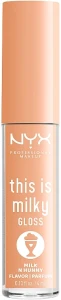 NYX Professional Makeup This is Milky Gloss Milkshakes Ароматизований блиск для губ