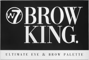 W7 Brow King Ultimate Eye and Brow Palette Палітра для брів