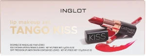 Inglot Lip Makeup Set Tango Kiss (lipstick/4g + lipliner/1.13g) Набір