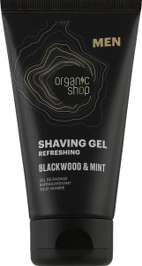 Organic Shop Гель для гоління "Blackwood and Mint" Men Shaving Gel