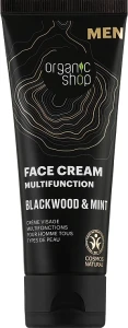 Organic Shop Крем для лица "Blackwood and Mint" Men Face Cream