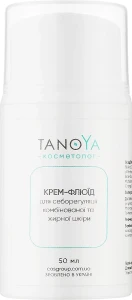 Tanoya Крем-флюїд для себорегуляції комбінованої та жирної шкіри Косметолог