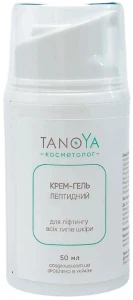 Tanoya Крем-гель пептидний для ліфтингу всіх типів шкіри Косметолог