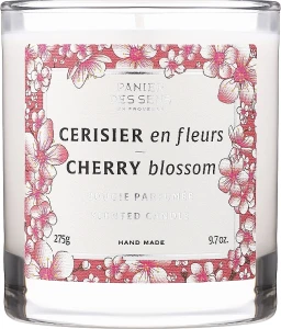 Panier des Sens Ароматична свічка у склянці "Квітка вишні" Scented Candle Cherry Blossom