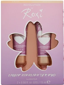 Makeup Revolution Набор хайлайтеров x Roxi Cherry Blossom Highlighter Duo (highlighter/2x15ml)