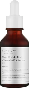 Mary & May Сыворотка с экстрактом зеленого мандарина и грибами тремелла Citrus Unshiu + Tremella Fuciformis Serum
