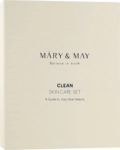Mary & May Набор Clean Skin Care Gift Set (f/toner/120ml + f/lot/120ml)