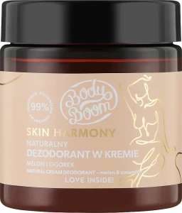 BodyBoom Кремовый дезодорант "Дыня/Огурец" Skin Harmony Natural Cream Deodorant