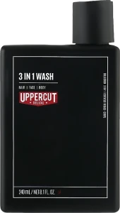 Uppercut Очищающее средство для лица, тела и волос 3 in 1 Wash