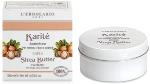L’Erbolario Чисте масло для тіла, обличчя й волосся "Каріте" Karite Pure Shea Butter