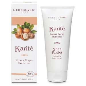 L’Erbolario Живильний крем для тіла "Каріте" Karite Shea Butter Nourishing Body Cream