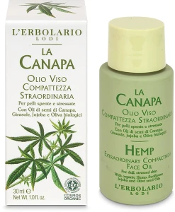 L’Erbolario Олія для обличчя "Конопляна" La Canapa Hemp Face Oil