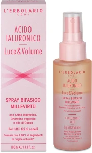 L’Erbolario Двофазний спрей для волосся Hyaluronic Acid Two-phase Spray Multiple Virtues