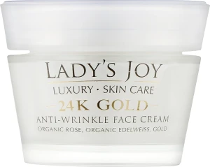 Bulgarian Rose Крем против морщин Lady’s Joy Luxury 24K Gold Anti-Wrinkle Cream
