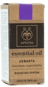 Apivita Эфирное масло "Лаванда" Aromatherapy Organic Lavender Oil