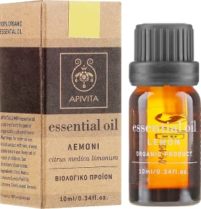 Apivita Ефірне масло Aromatherapy Organic Lemon Oil