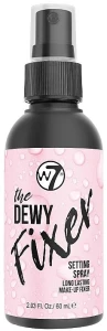 W7 The Dewy Fixer Setting Spray Спрей для фиксации макияжа