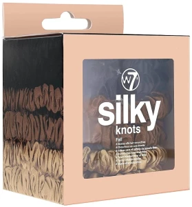 W7 Набор резинок для волос, 6 шт Cosmetics Silky Knots Fall