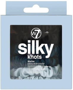 W7 Набор резинок для волос, 6 шт Cosmetics Silky Knots Marine