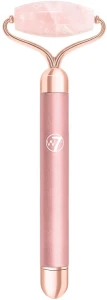 W7 Кварцевий ролер для обличчя, з вібрацією Cosmetics Rose Quartz Vibrating Facial Roller